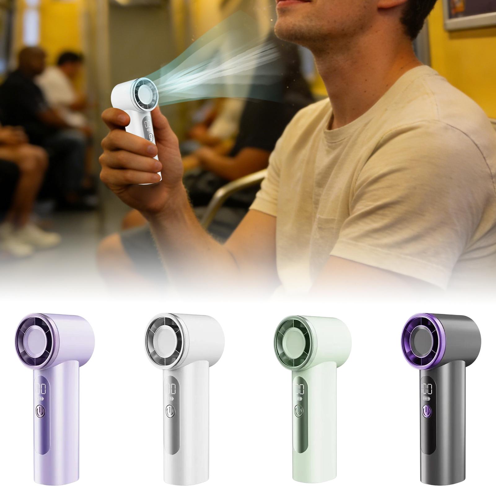 Home Or Office Use - USB Rechargeable Mini Handheld Fan Portable