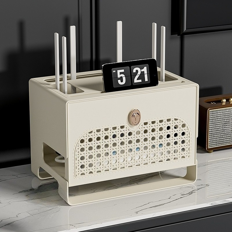 Cable Management Box - Router Storage Box Socket Cable Management