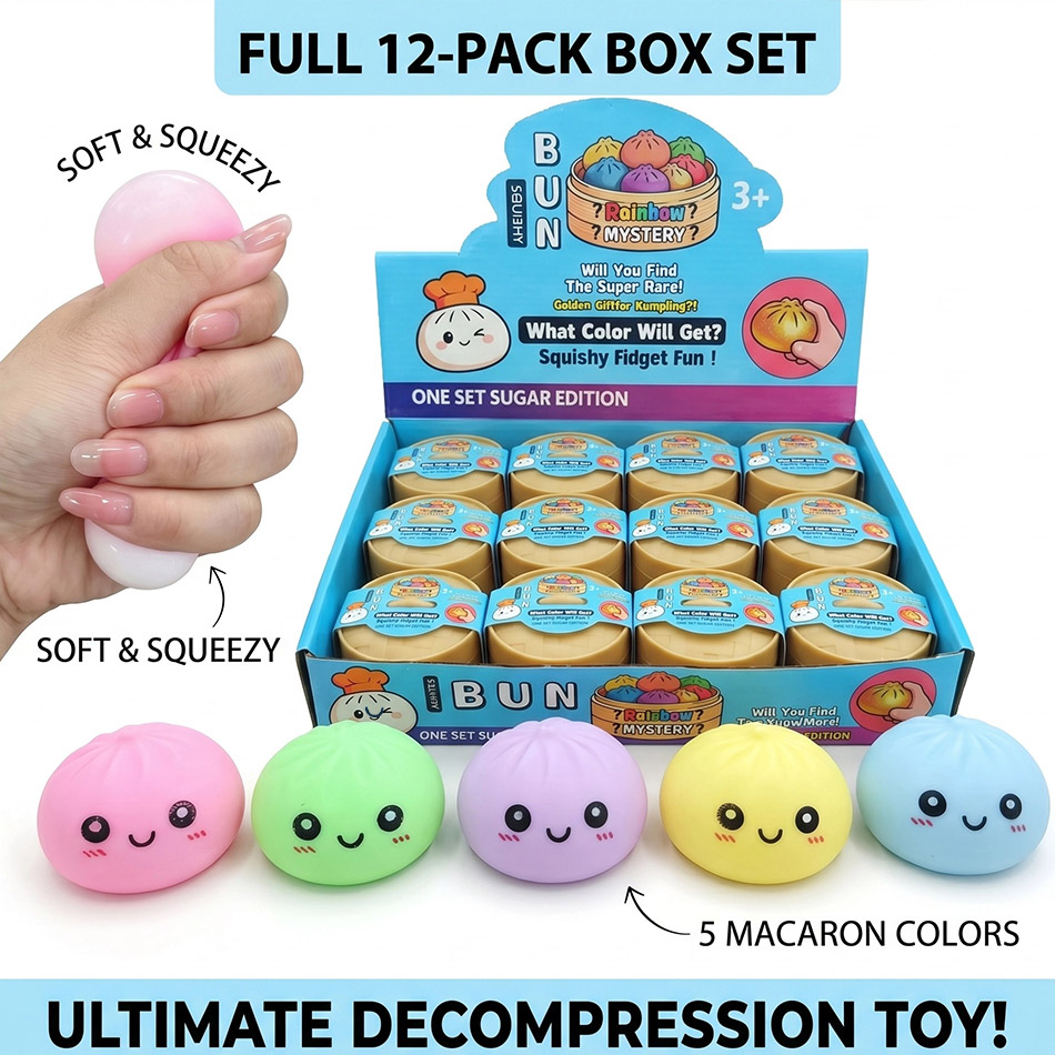 Home Or Office Use - 2026 Baozi Mysteries Dumplings Stress Relief