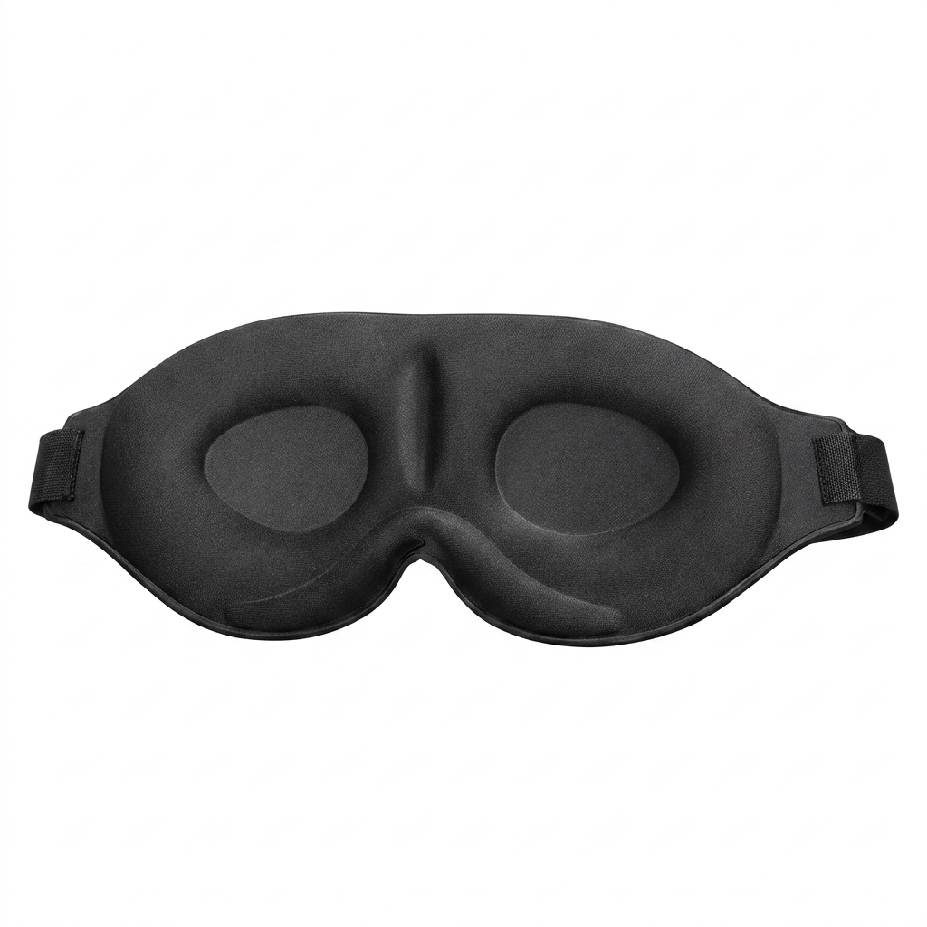 Home Office Setup Ideas - Travel Sleep Mask 3D Blackout Eye