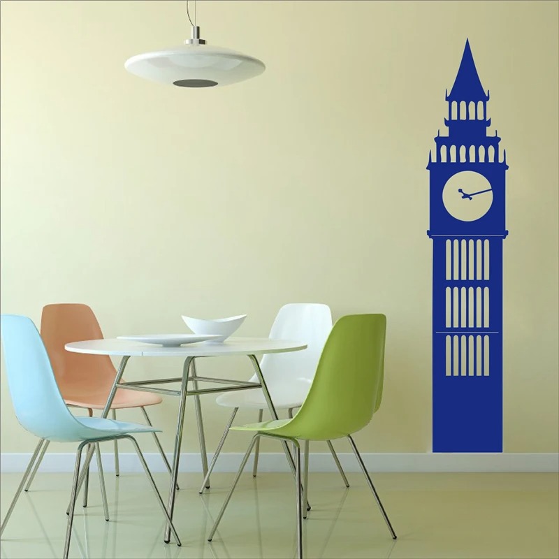 London Big Ben Clock Wall Deca - Home Office Of London ulasan dan harga