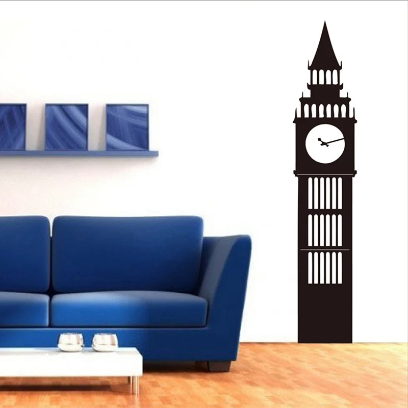 London Big Ben Clock Wall Deca - Home Office Of London ulasan dan harga