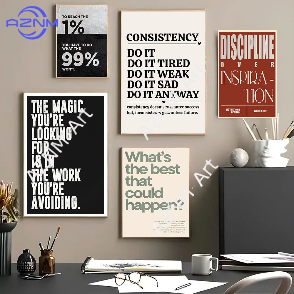 Minimalist Motivational Quotes - Home Office Quotes ulasan dan harga