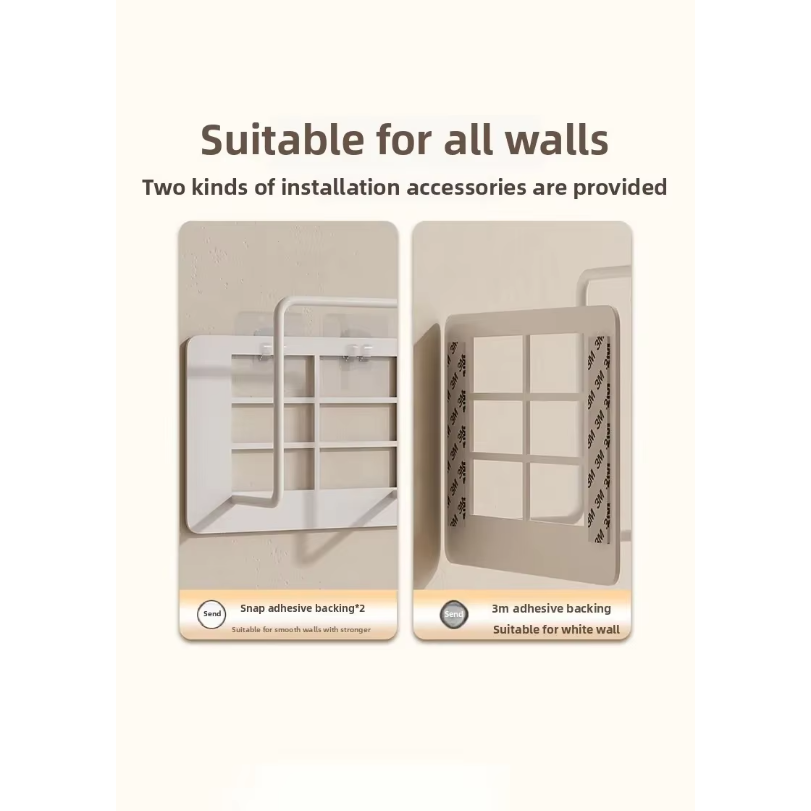 Wall Mount Router Stand Rack w - Cable Management Box ulasan dan harga