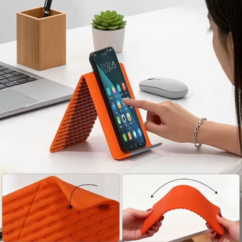 Flexible Foldable Silicone Pho - Home Office Setup ulasan dan harga