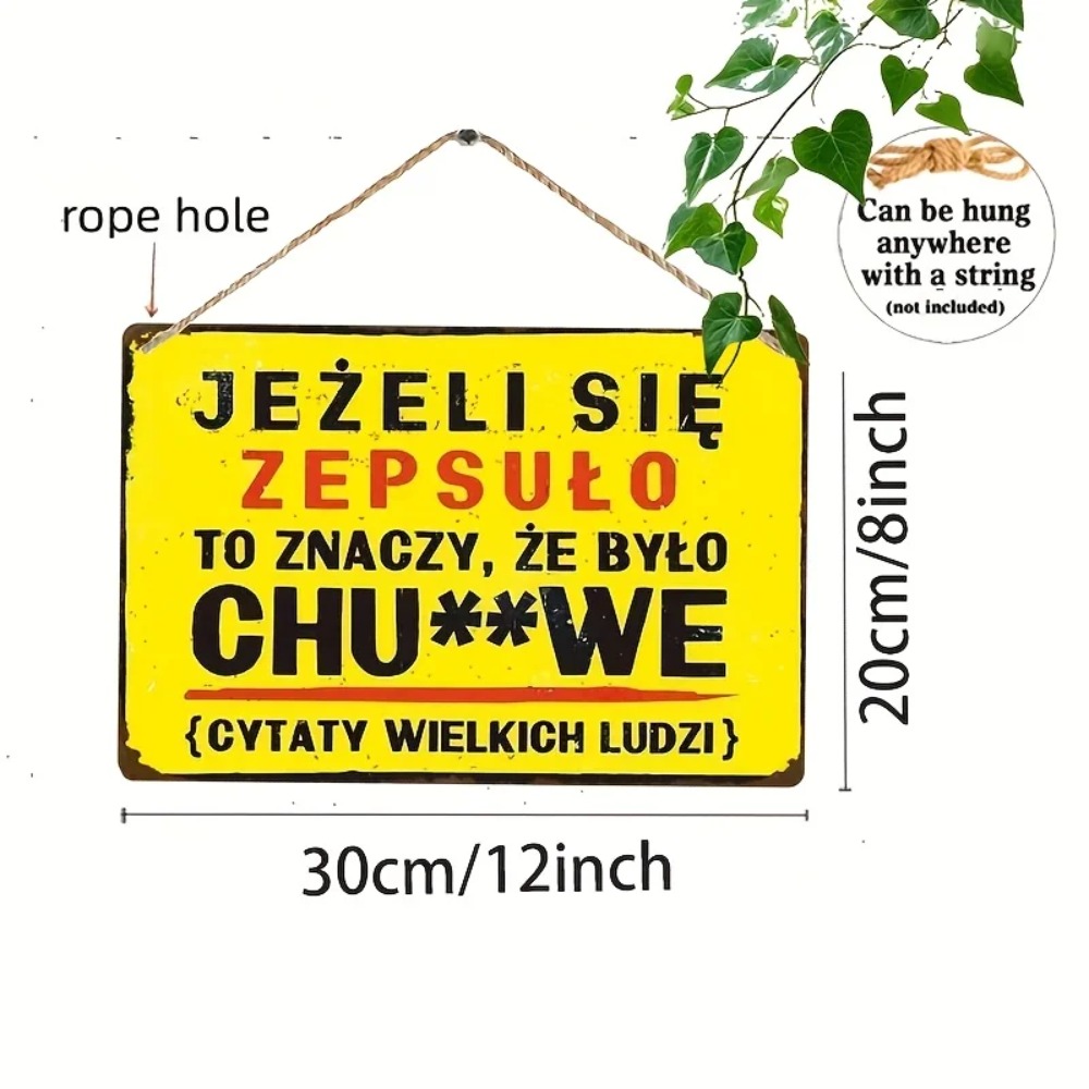 Tin Sign - Vintage Durable Met - Home Office Quotes ulasan dan harga
