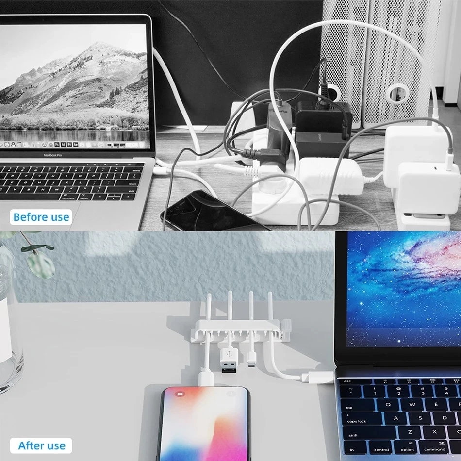 Cable Organizer Self Adhesive  - Cable Management Box ulasan dan harga