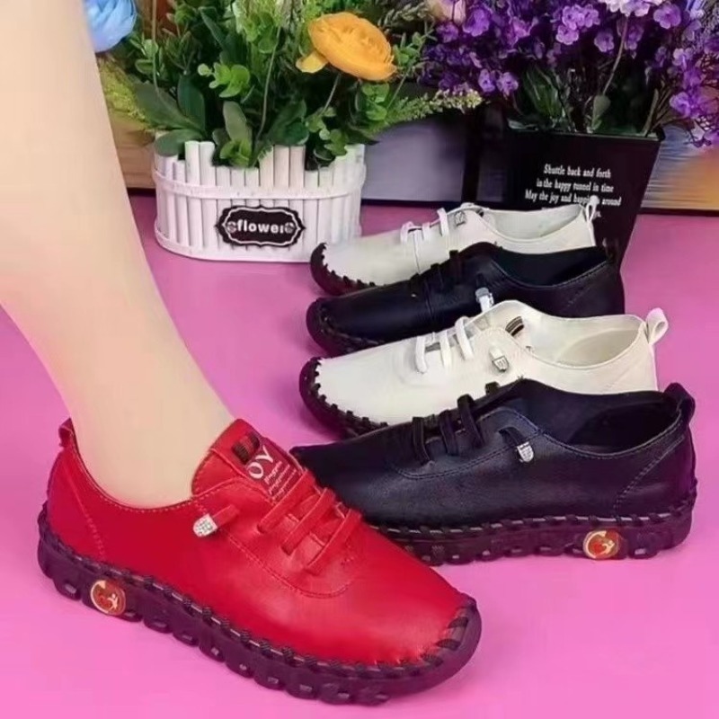 Women Classic Flat Shoes Soft  - Home Office British ulasan dan harga