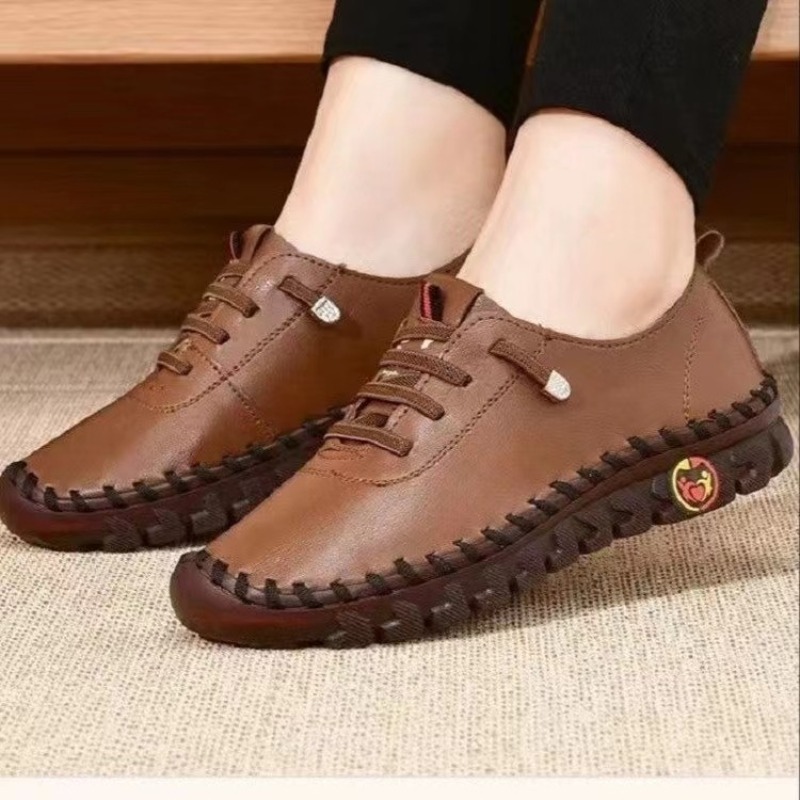Women Classic Flat Shoes Soft  - Home Office British ulasan dan harga