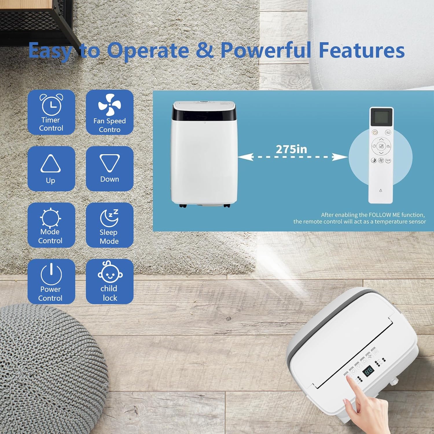 Portable Air Conditioners, 100 - Home Office British ulasan dan harga