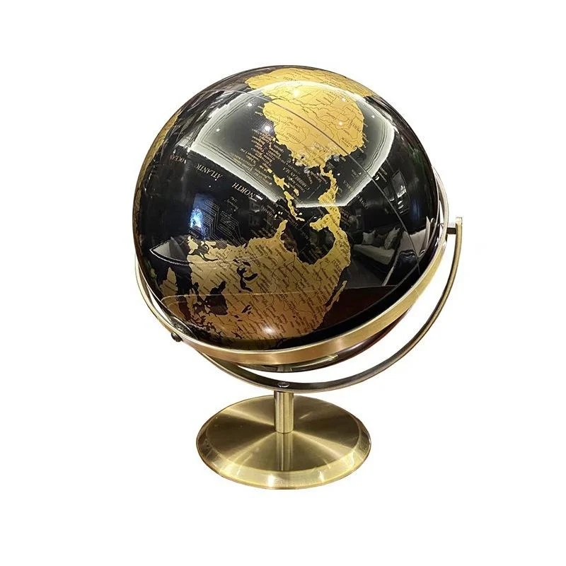 14/20/23cm Black Gold Rotating - Home Office British ulasan dan harga