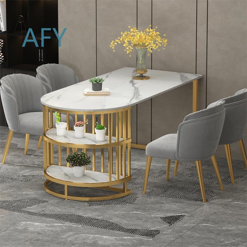 Rectangular Marble Slab Dining - Home Office Ikea ulasan dan harga