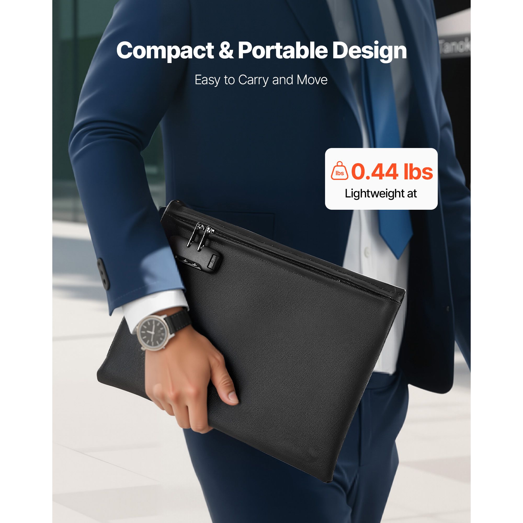 Fireproof Document Bag, 1832 F - Home Office Passport ulasan dan harga