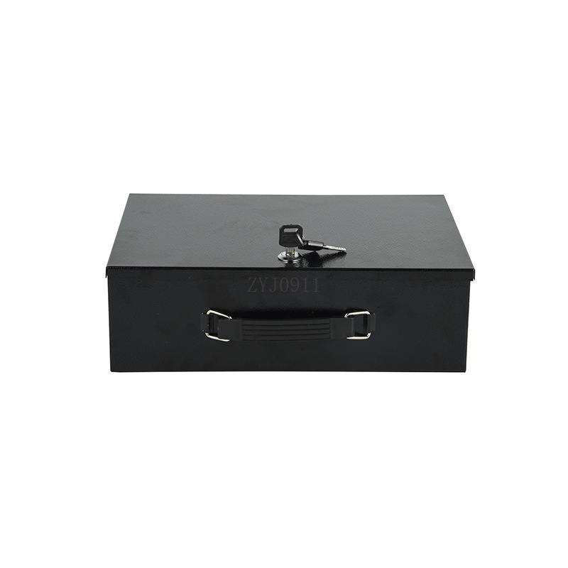Locked iron box Cash box Docum - Home Office Passport ulasan dan harga