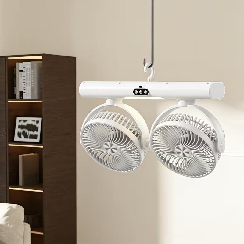 Dual-Head Circulation Fan Mode - Home Office Setup Ideas ulasan dan harga