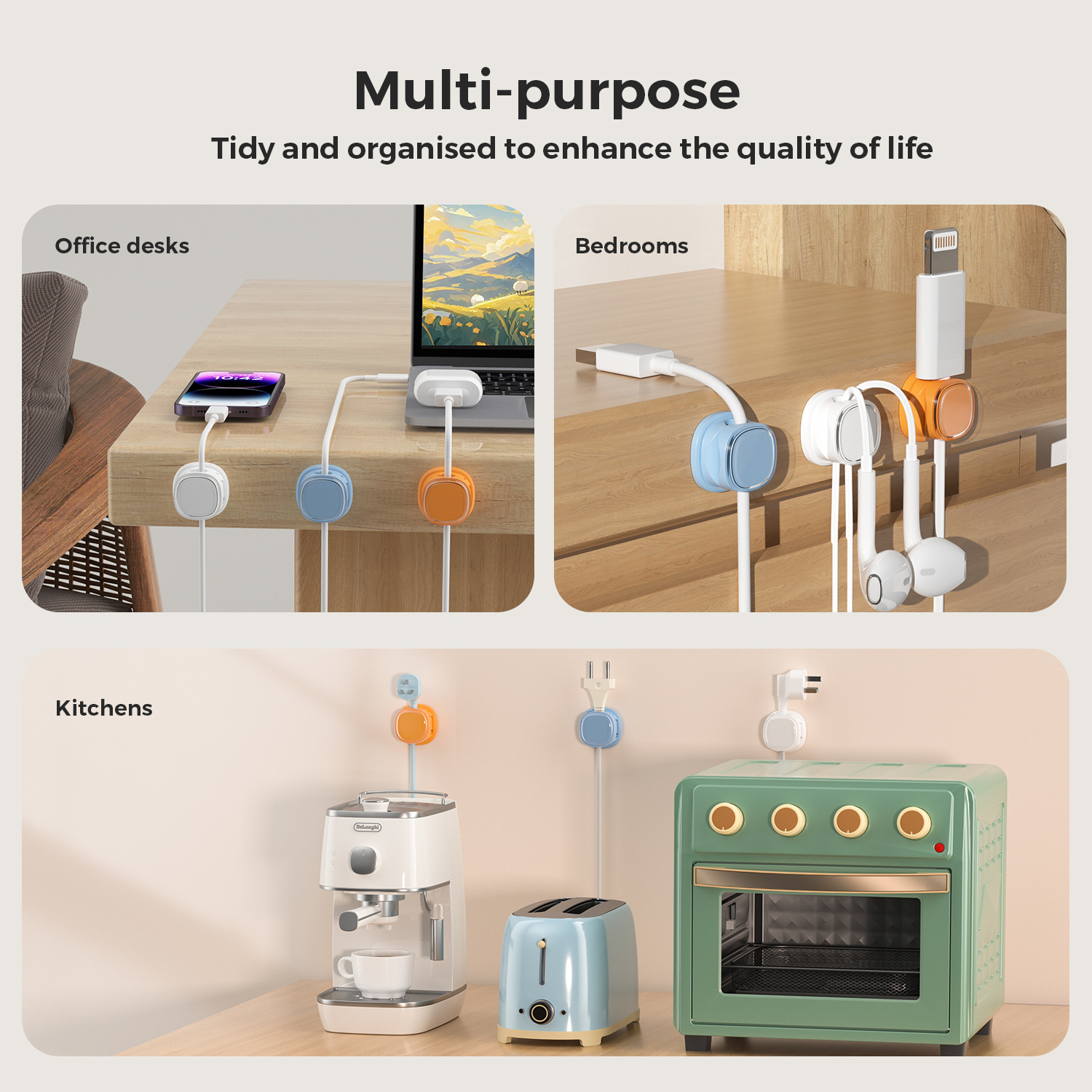 adhesive cable organizer Cable - Cable Management Box ulasan dan harga
