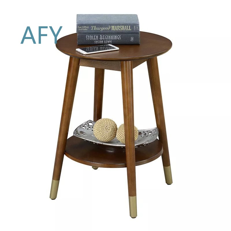 Wooden Side Table with Bottom  - Home Office Ikea ulasan dan harga