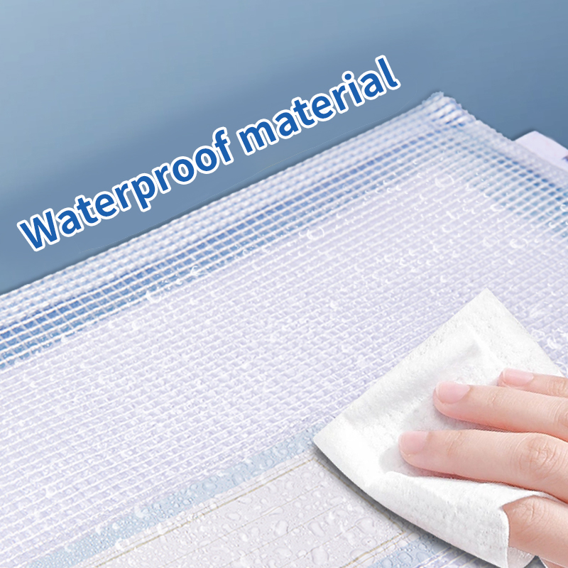 5-30pcs Zipper Mesh Bag A4/A5  - Home Office Student ulasan dan harga
