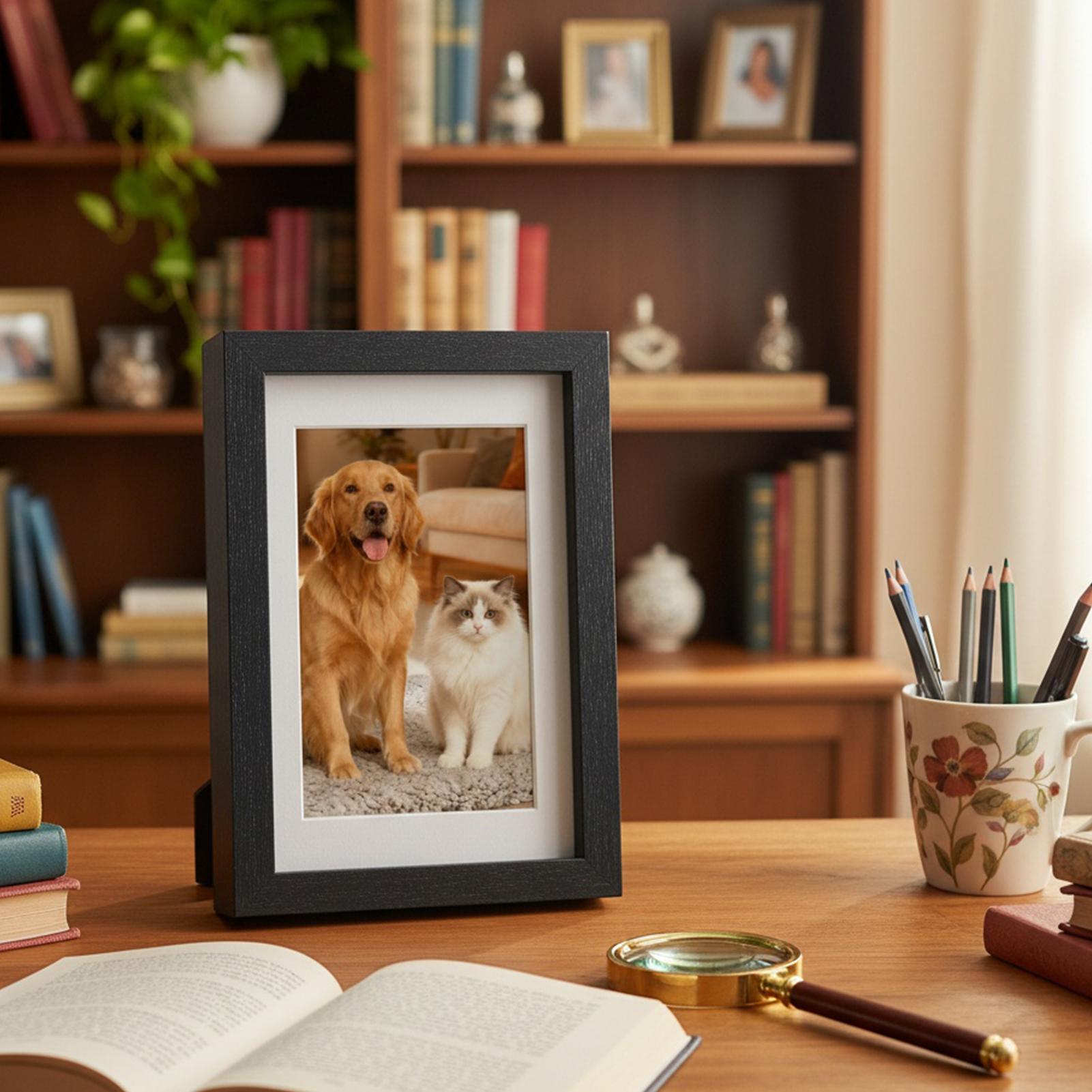 Portable Photo Frame Spacious  - Home Office Passport ulasan dan harga