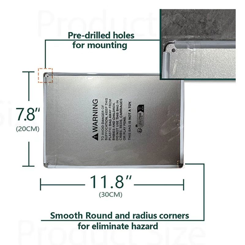 1PC 2D Flat Vintage Metal Sign - Home Office British ulasan dan harga