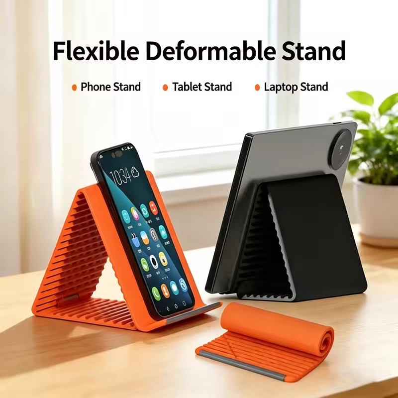 Flexible Foldable Silicone Pho - Home Office Setup ulasan dan harga