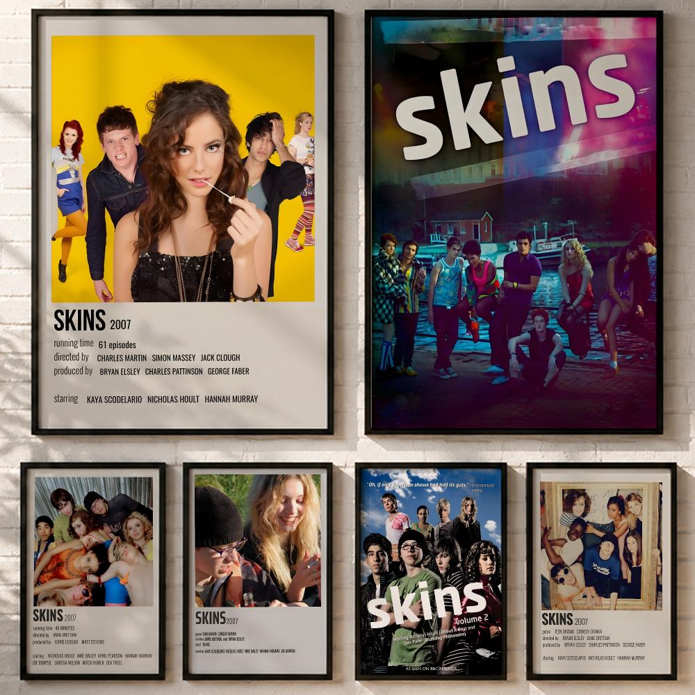 British TV Series Skins Poster - Home Office British ulasan dan harga