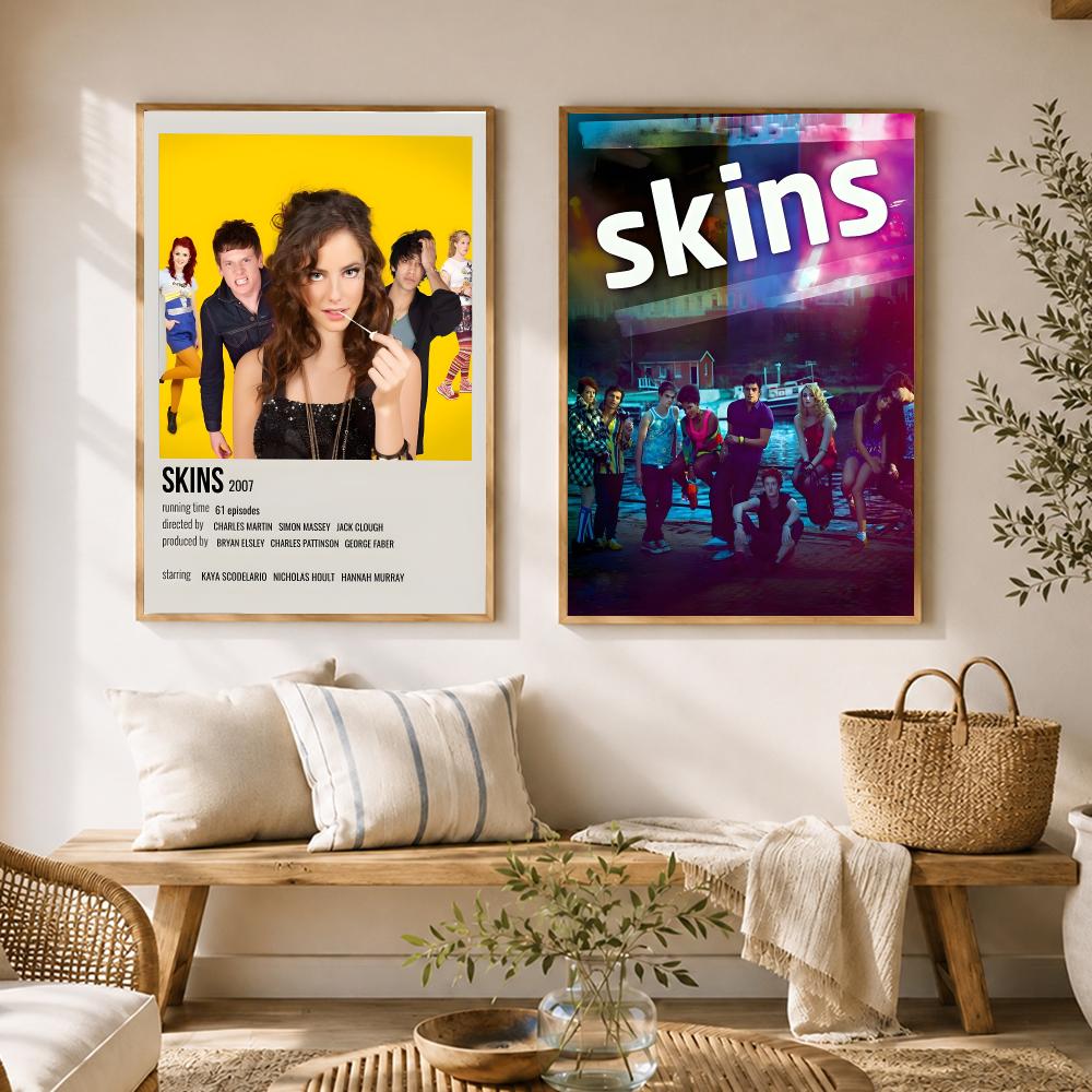 British TV Series Skins Poster - Home Office British ulasan dan harga