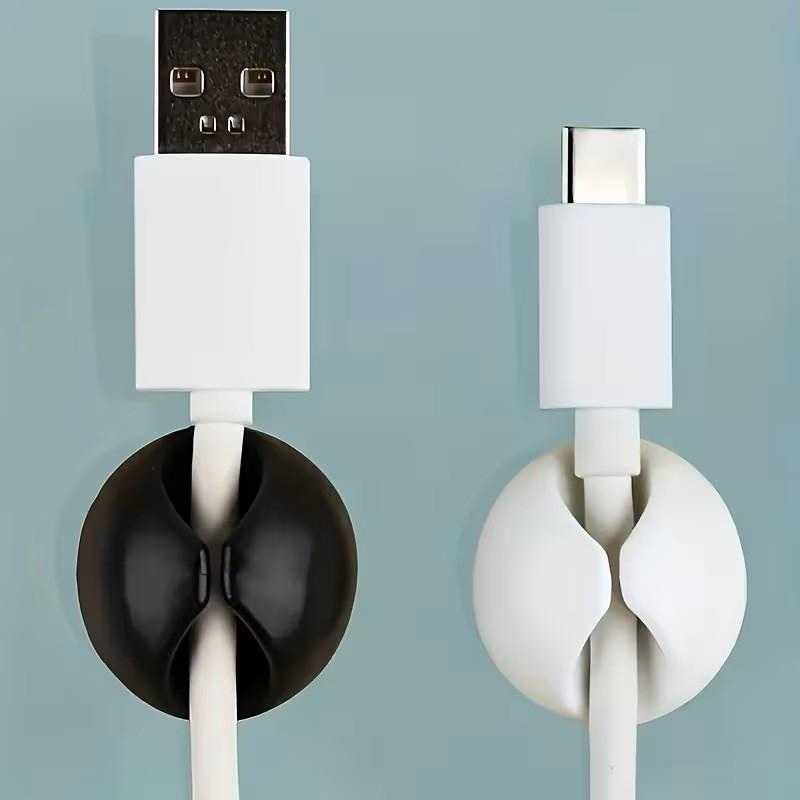 6/10/18-Piece Cable Organizer  - Home Or Office Use ulasan dan harga