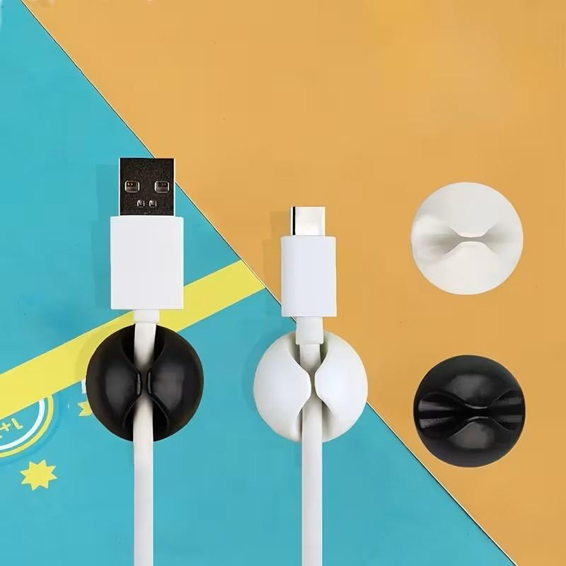 6/10/18-Piece Cable Organizer  - Home Or Office Use ulasan dan harga