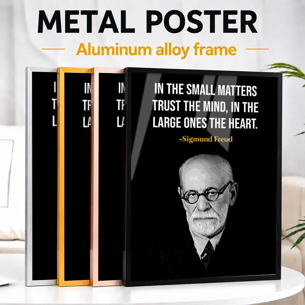 Sigmund Freud Quote Metal Post - Home Office Quotes ulasan dan harga