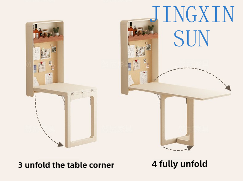 Modern Fold-Down Wall Table wi - Home Office Ikea ulasan dan harga