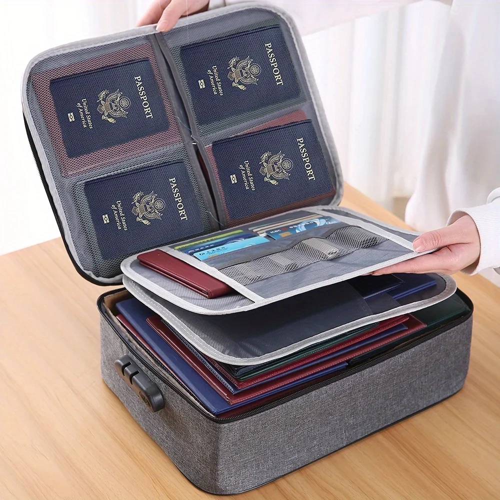 File Organizer Bags Document H - Home Office Passport ulasan dan harga