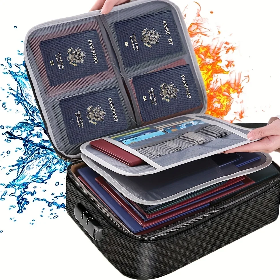 File Organizer Bags Document H - Home Office Passport ulasan dan harga