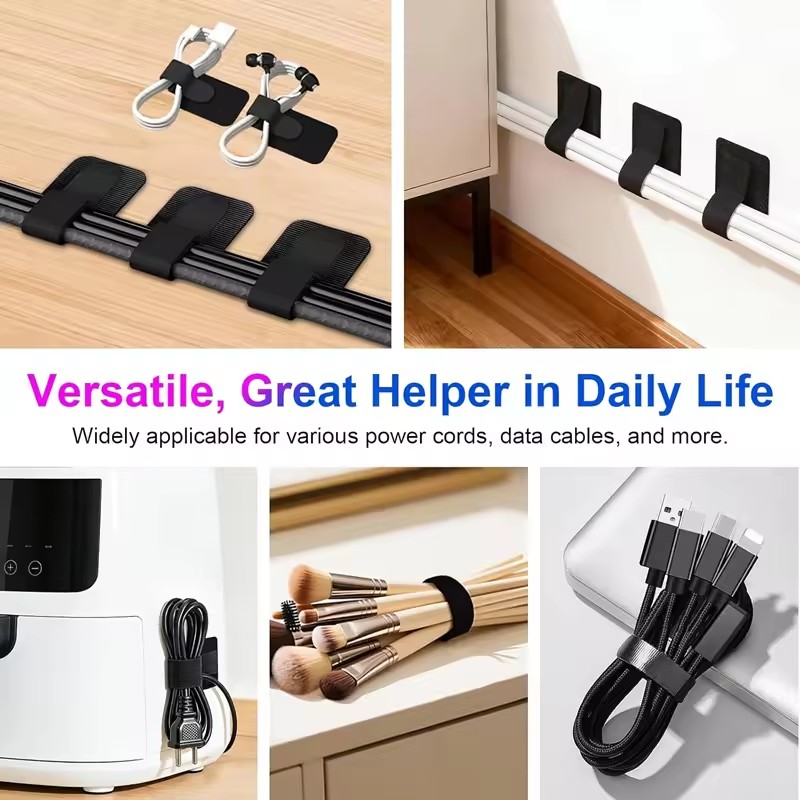 Adhesive Under Desk Cable Ties - Cable Management Box ulasan dan harga