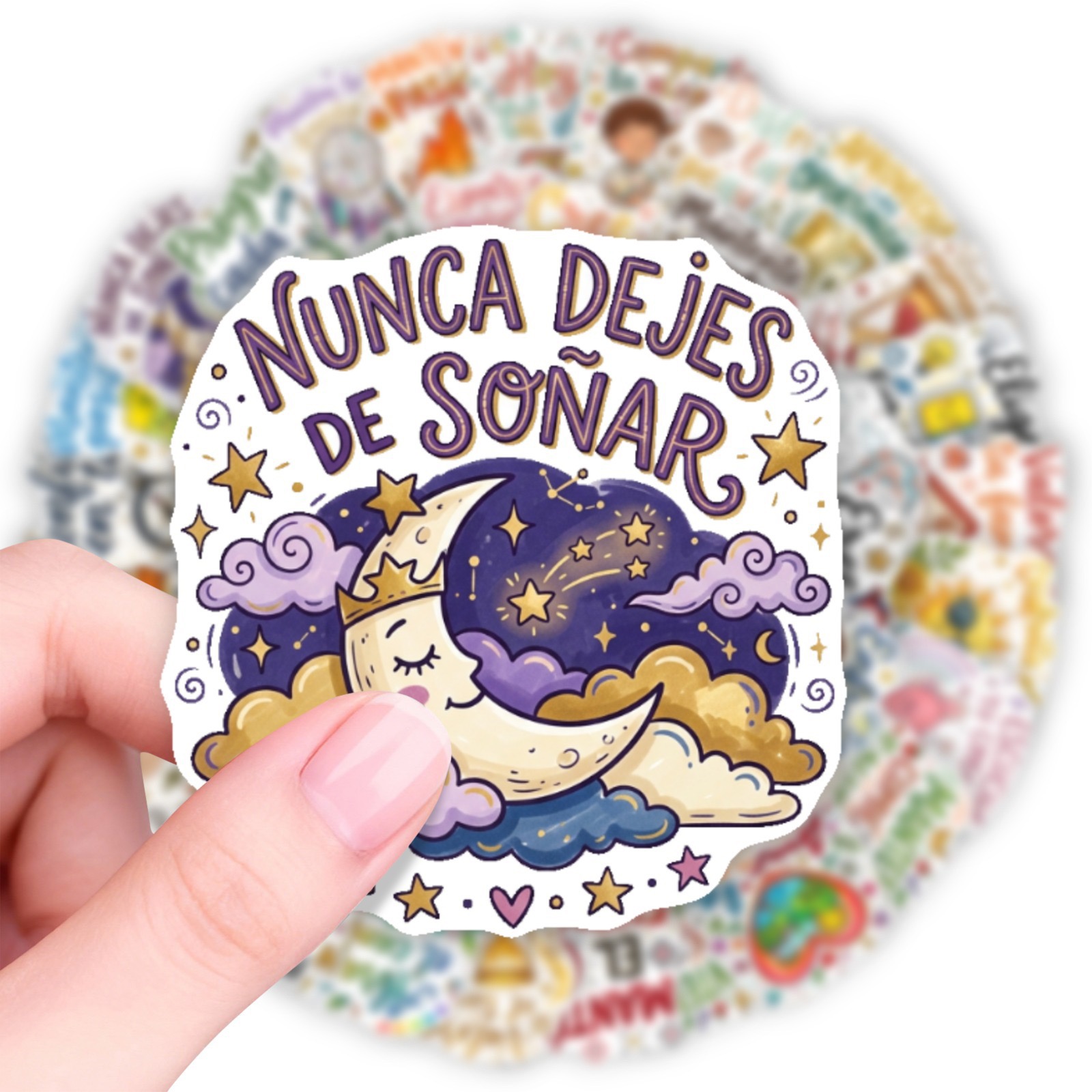 50Pcs Cute Spanish Motivationa - Home Office Quotes ulasan dan harga