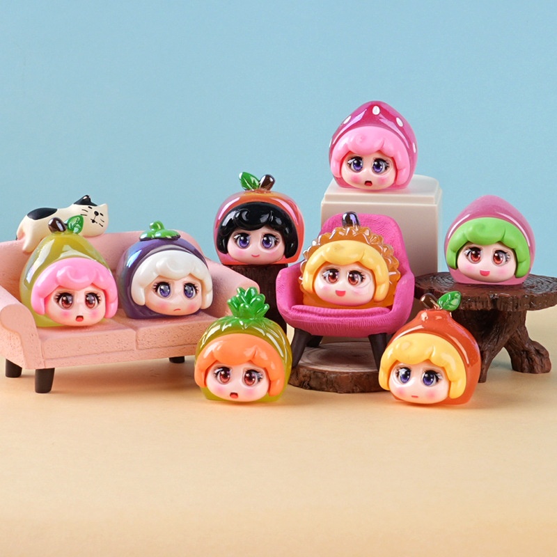 Cute Fruit Blind Box Beads Hom - Home Office Setup ulasan dan harga