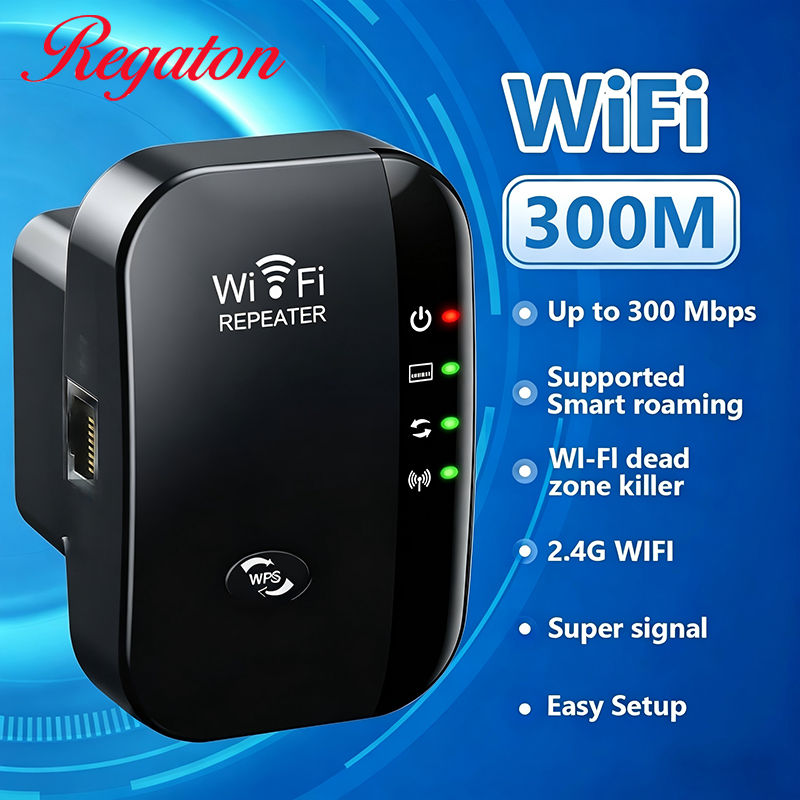 Wireless 300M 2.4GHz WiFi Rang - Home Office Setup ulasan dan harga