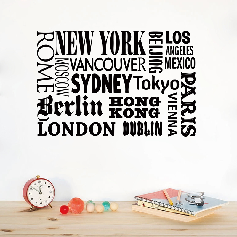 New York London Paris Quote wa - Home Office Quotes ulasan dan harga