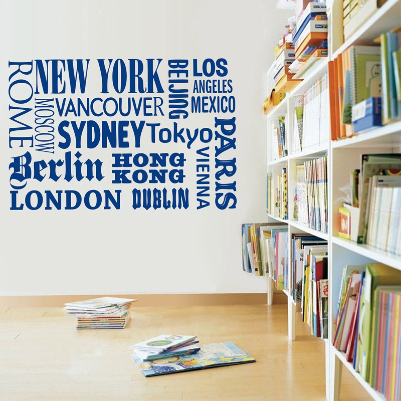 New York London Paris Quote wa - Home Office Quotes ulasan dan harga
