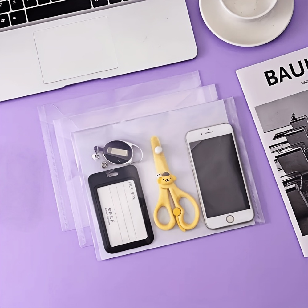 6pcs Transparent Thickened Clo - Home Office Student ulasan dan harga
