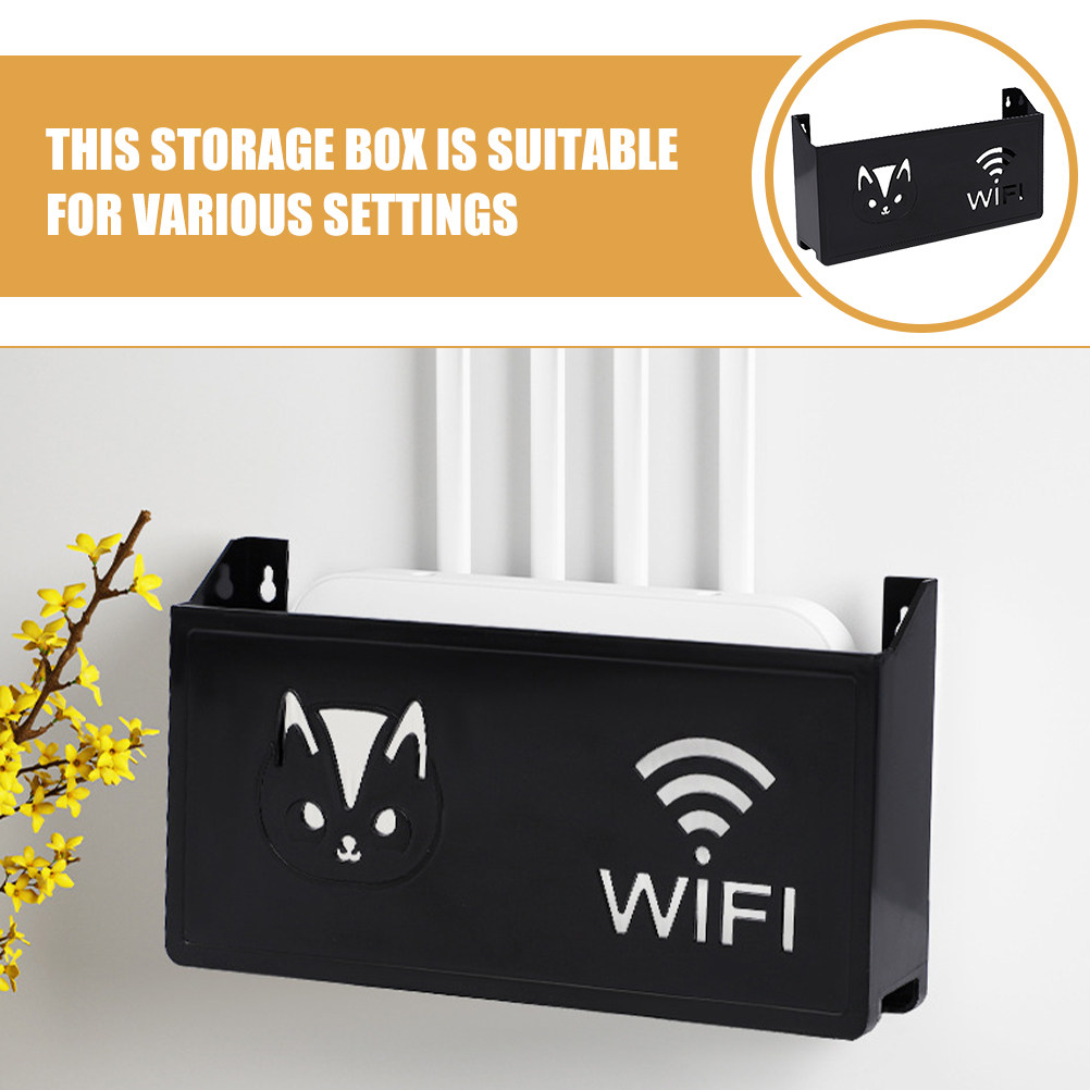 Router Hider Box Wall Mounted  - Cable Management Box ulasan dan harga