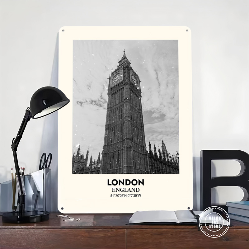 London Big Ben Printed Poster  - Home Office Of London ulasan dan harga