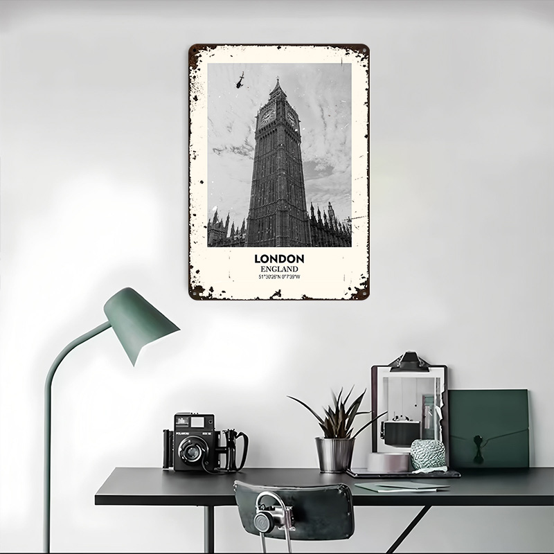 London Big Ben Printed Poster  - Home Office Of London ulasan dan harga