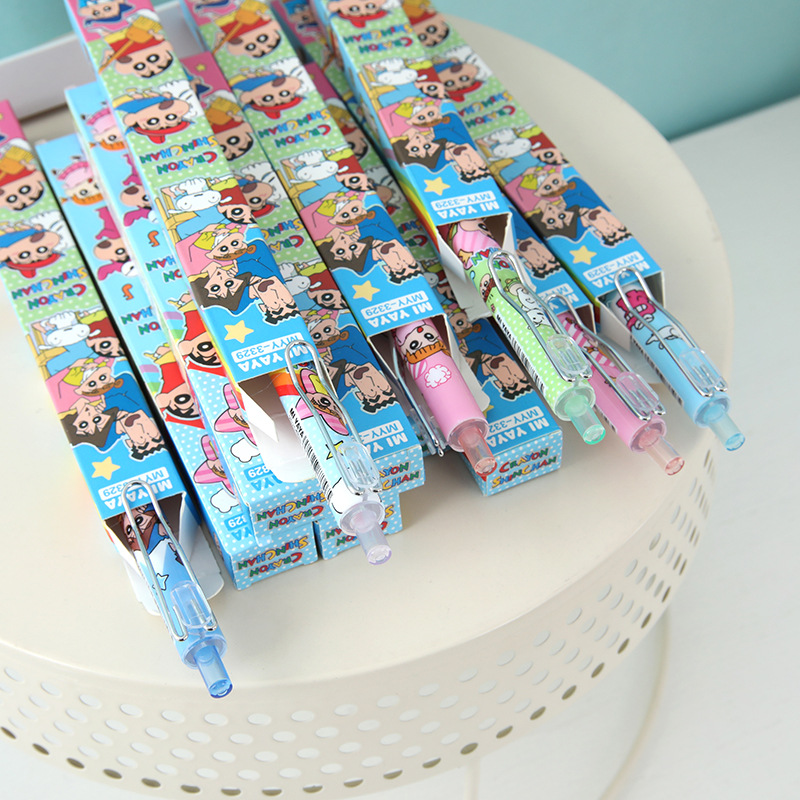 6Pcs Cartoon Crayon Shin-Chan  - Home Office Student ulasan dan harga