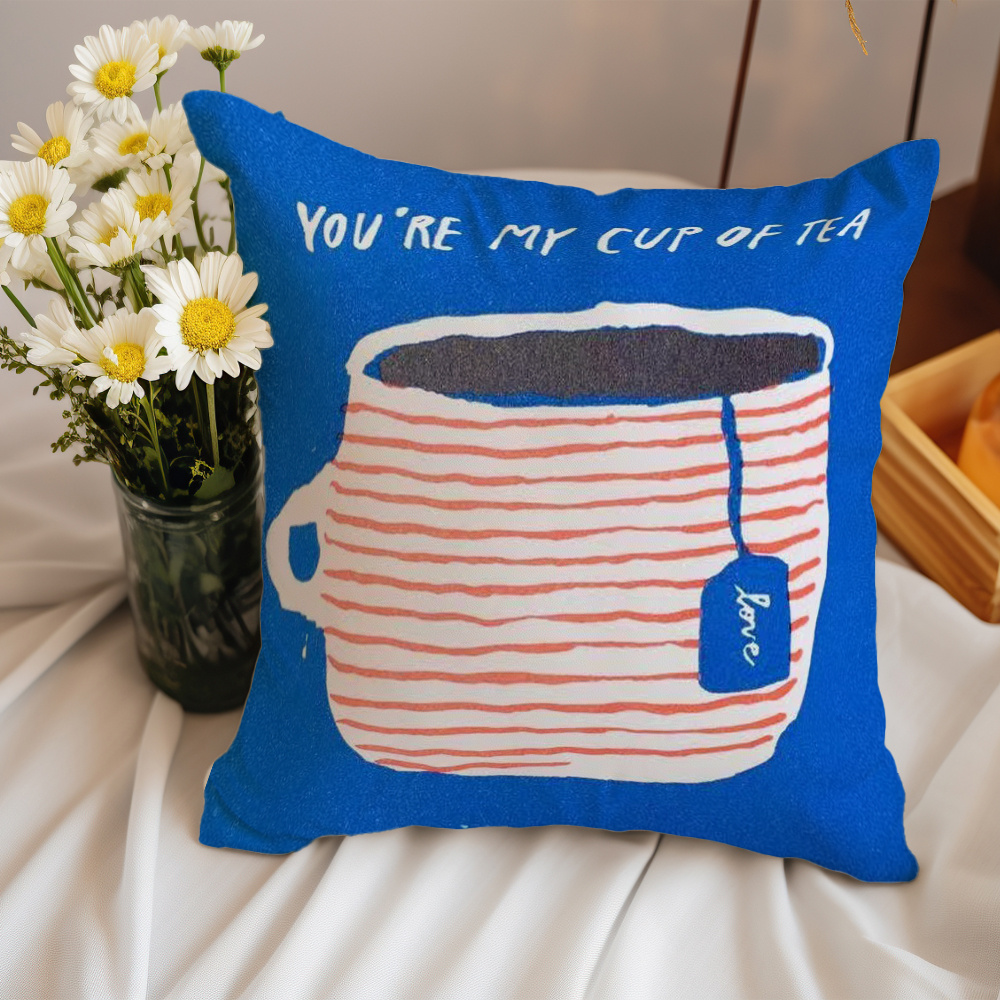 1pc Pillowcase, Colorful Briti - Home Office British ulasan dan harga