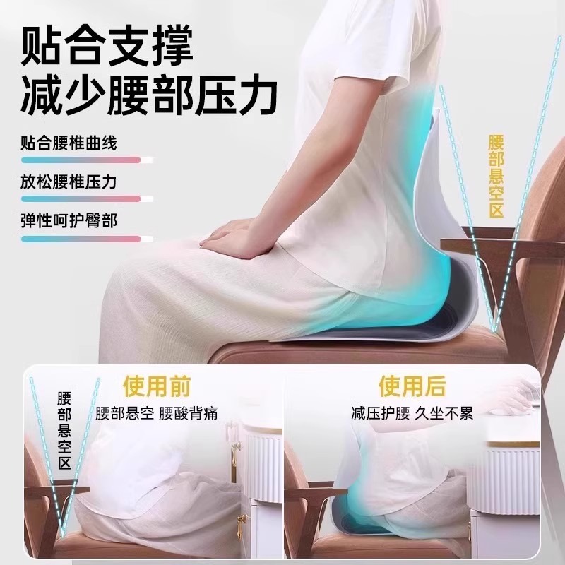 Ergonomic Waist Support Cushio - Home Office Student ulasan dan harga