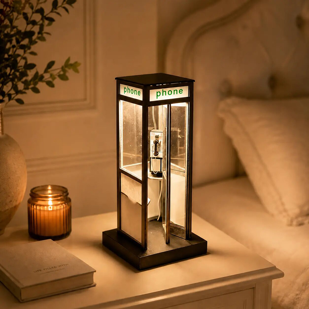 Retro Vintage Tall Phonebooth  - Home Office British ulasan dan harga